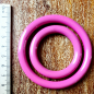 Mobile Preview: Steel ring set PINK