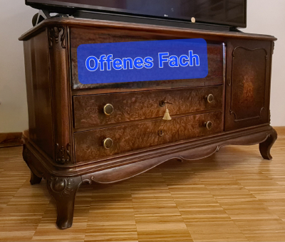 Antique TV cabinet / base cabinet