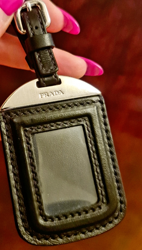 PRADA Suitcase Tag