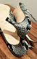 Preview: Pumps Snake Print grey