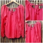 Preview: Red silk blouse
