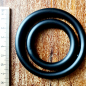 Preview: Steel ring set BLACK