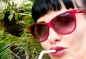 Preview: Sansibar Bikini in red + sunglasses
