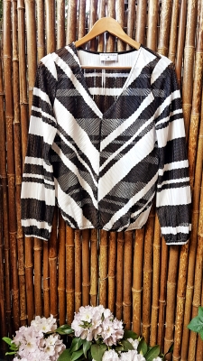 Blouse Rick Cardona black-white