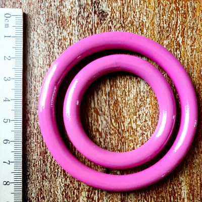 Steel ring set PINK