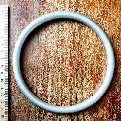 Aluminium-Ring-Set SILBER
