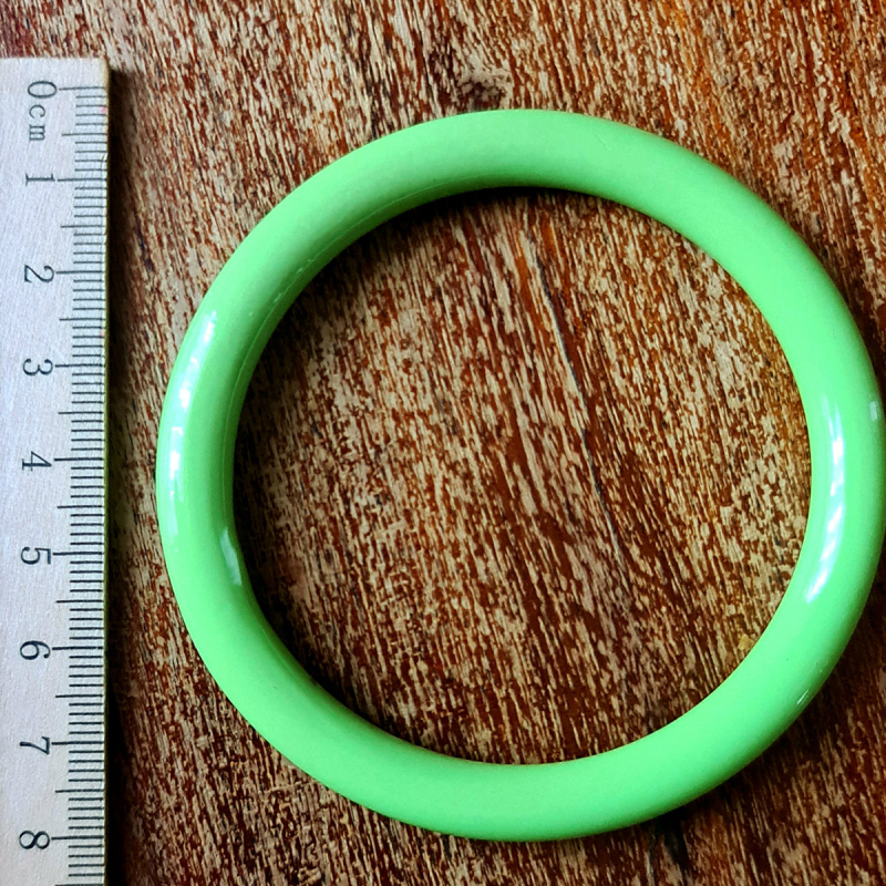 Steel ring set GREEN