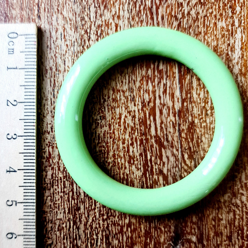 Steel ring set GREEN